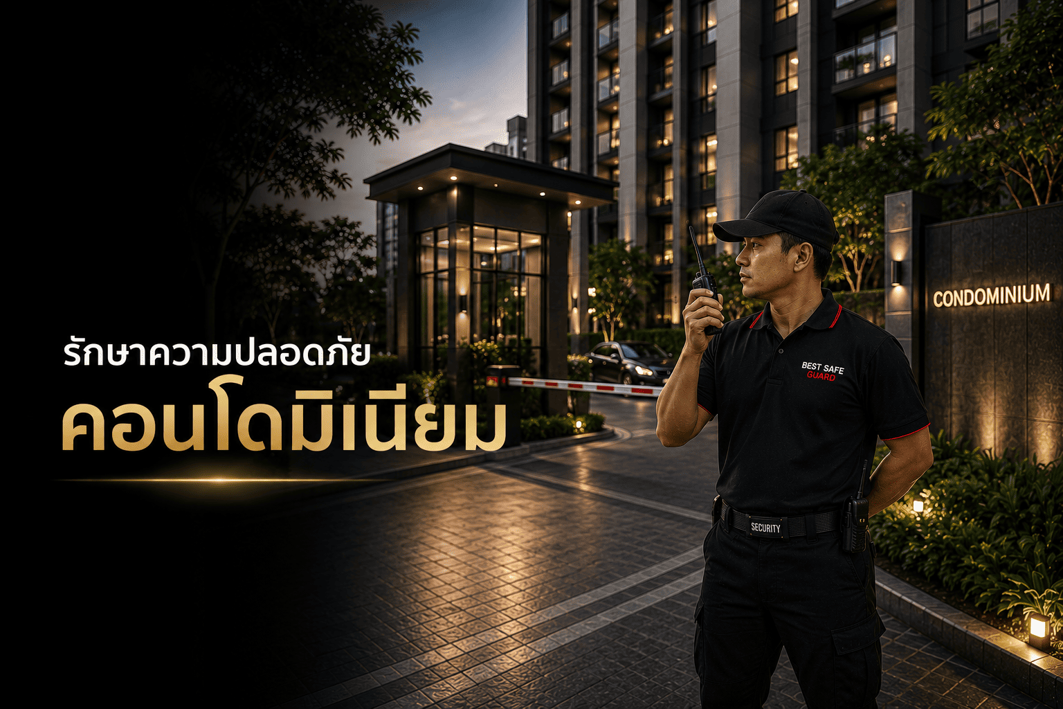 บริษัทรรักษาความปลอดภัยภูเก็ต คอนโด
