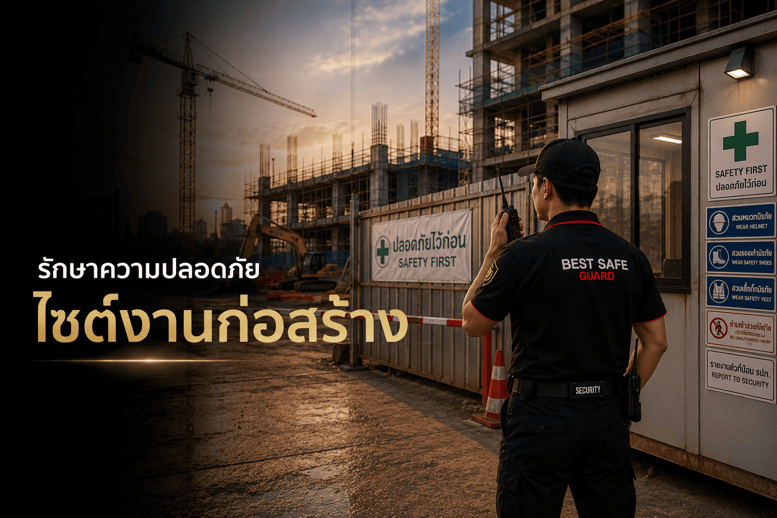 บริษัทรปภ. ภูเก็ต ไซต์ก่อสร้าง